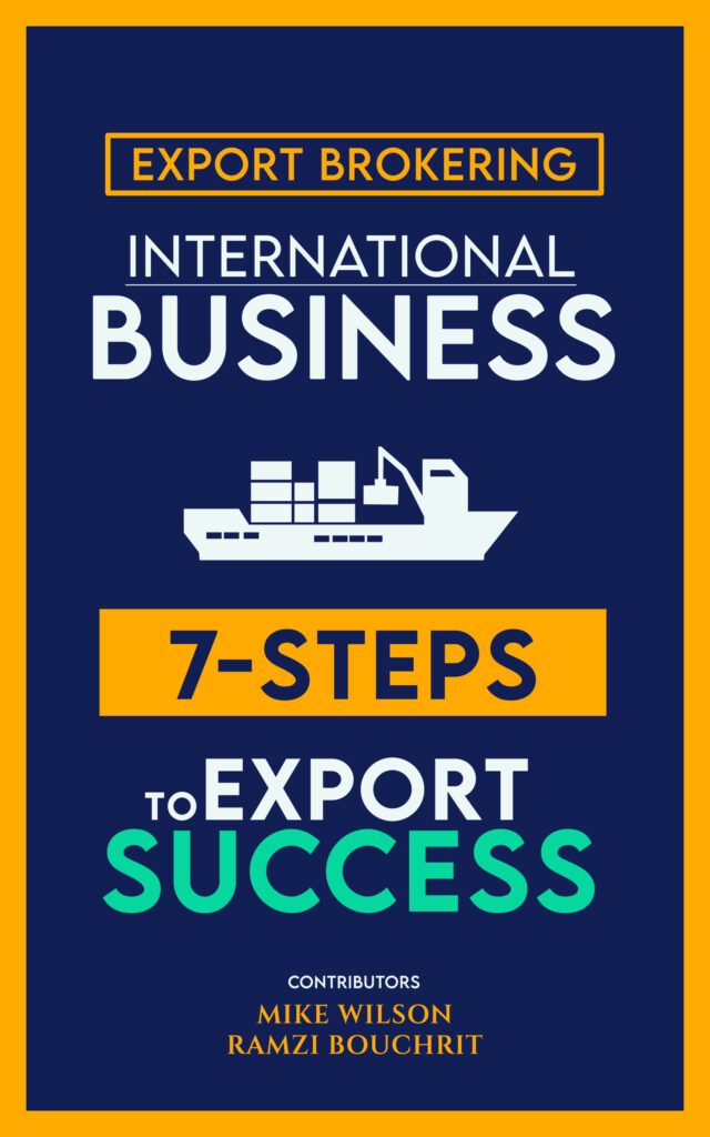 Want to learn how to do successful international trade transactions? Please learn from Ramzi Bouchrit in his Amazon book where he gives real life examples from successful transactions his business partners have closed with his counseling. Export your goods overseas successfully.